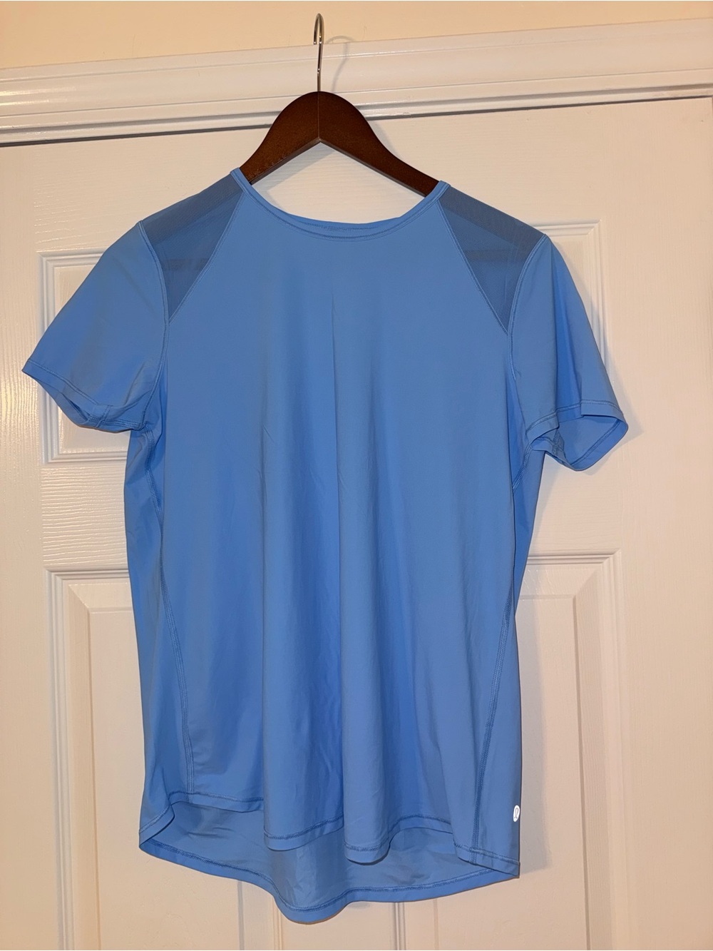 lululemon athletica Light Blue Scuplt Short Sleeve Tee